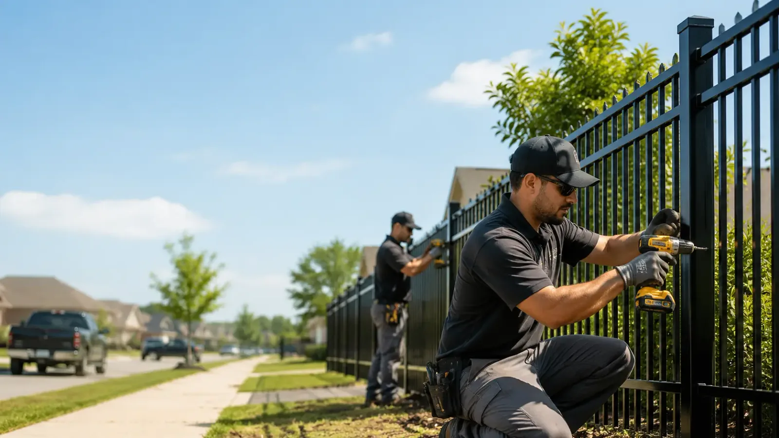 Metal Fence Installation in El Monte, CA